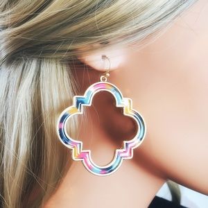 ♦️New! Modern Geometric Drop Earrings